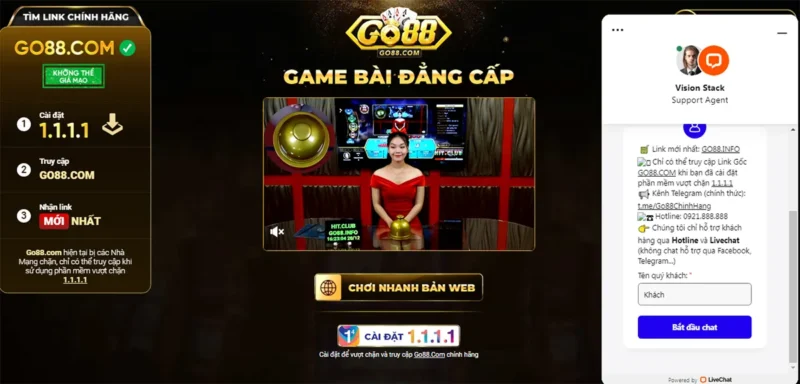 Liên Hệ – Tổng đài Tải GO88